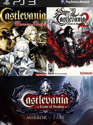 3 JUEGOS EN 1 Castlevania Harmony of Despair + Castlevania: Lords of Shadow - Mirror of Fate HD + Castlevania: Lords of Shadow 2