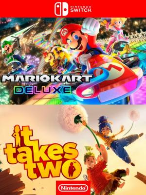 Mario Kart 8 Deluxe mas It Takes Two  - Nintendo Switch
