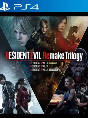 Resident Evil Remake Trilogy PS4